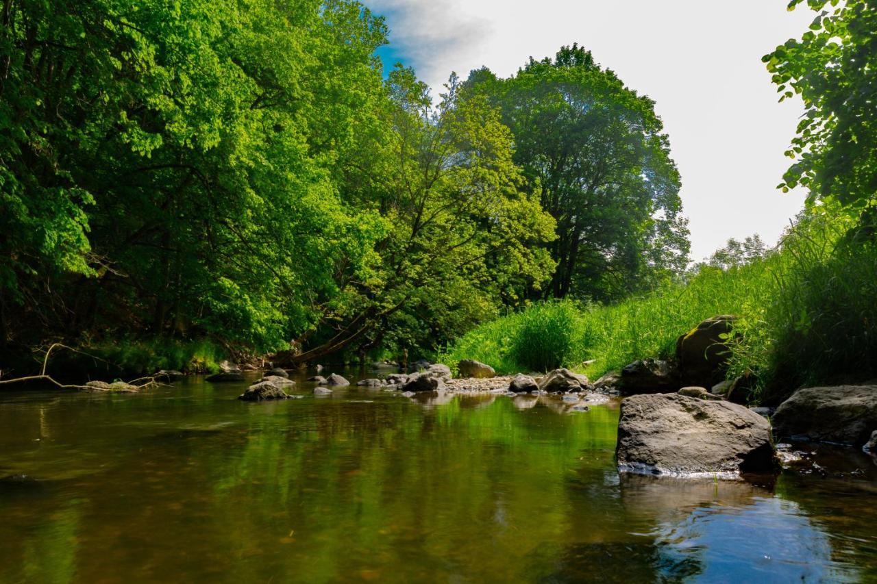 Ferienwohnung Am Weltnaturerbe Grumsin Ziehten ภายนอก รูปภาพ